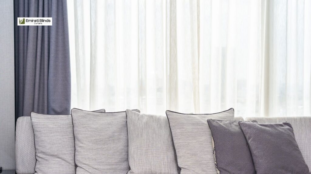 linen blackout curtains Dubai